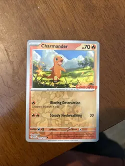 Charmander - (GameStop Exclusive) 004/165 Miscellaneous Cards & Products Reverse - Image 1