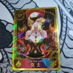 Signora Genshin Impact UR Goddess Story Anime Waifu Card Girl Foil Doujin - Image 1