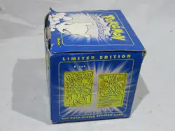 Pokemon Mewtwo 23K Gold-Plated Trading Card 1999 Poke Ball Burger King- unopened - Image 2