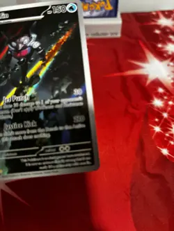Pokemon TCG 2 Card Lot Palafin 225/091 Paldean Fates & Koraidon EX Black Star - Image 5
