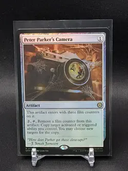 Peter Parker's Camera Foil Marvel's Spider-Man NM MTG - Image 1