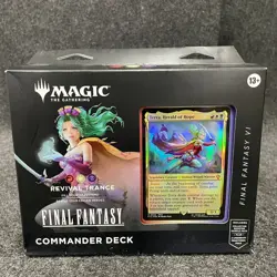 MTG Final Fantasy VI Commander Deck Revival Trance Worn Box - Image 1