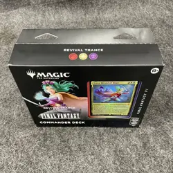 MTG Final Fantasy VI Commander Deck Revival Trance Worn Box - Image 2