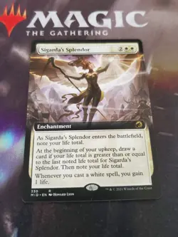 MTG. Sigarda's Splendor. Extended Art. Innistrad: Midnight Hunt. Nm - Image 1