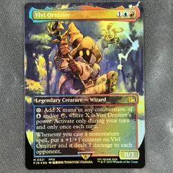 Vivi Ornitier 0321 Borderless Foil FINAL FANTASY English Magic The Gathering TCG - Image 1