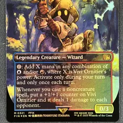 Vivi Ornitier 0321 Borderless Foil FINAL FANTASY English Magic The Gathering TCG - Image 3