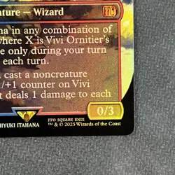 Vivi Ornitier 0321 Borderless Foil FINAL FANTASY English Magic The Gathering TCG - Image 5