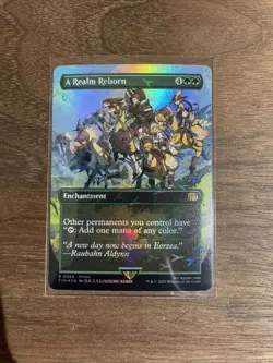 A Realm Reborn Borderless Chocobo Track FOIL MTG Final Fantasy R0566 - Image 1