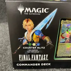 MTG: Limit Break Final Fantasy Commander Deck, Sealed Box is Worn - Image 2