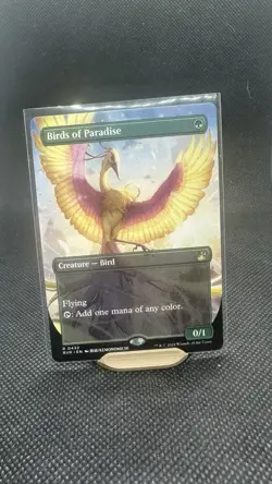 Birds of Paradise - Extended Art RVR NM MTG - Image 1