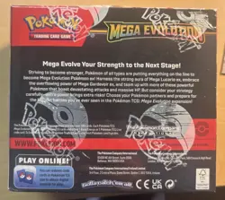 Pokemon TCG MEGA EVOLUTION Enhanced Booster Box, Sealed W/Promo - Image 2