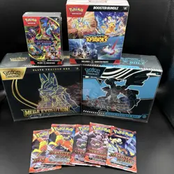 Pokemon | Sealed LOT | Destined Rivals ETB Elite Trainer Box Booster Packs Promo - Image 1
