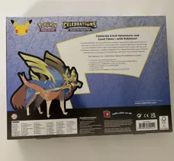 Pokemon 25th Celebrations Deluxe Pin Collection Box Zacian X - Image 2