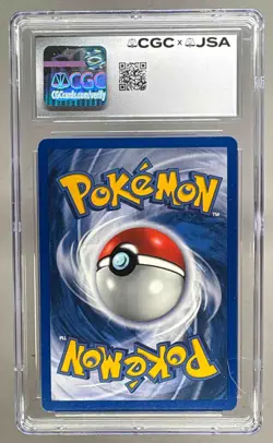 0029 Matthew Sussman 1999 Pokemon Jungle Meowth VA On Card Auto CGC AUTH - Image 2
