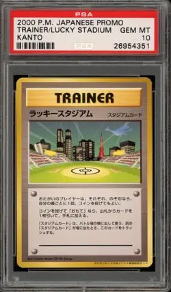Pokemon Lucky Stadium Kanto Japanese Promo PSA 10 Gem Mint - Image 1