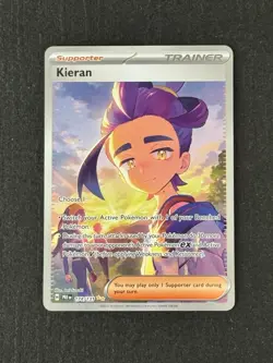 Kieran 174/131 Special Illustration Rare Prismatic Evolutions Pokemon NM - Image 1