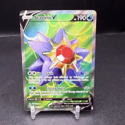 Pokemon Starmie V (Full Art) Ultra Rare SWSH10: Astral Radiance 166/189 KR3 - Image 1