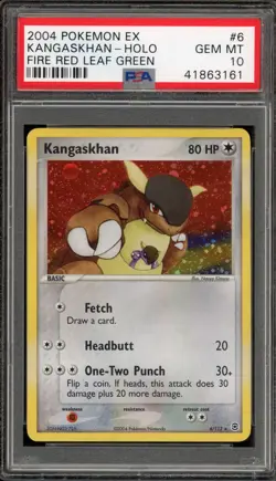 Pokemon Kangaskhan EX Fire Red & Leaf Green Holo Rare #6 PSA 10 Gem Mint - Image 1
