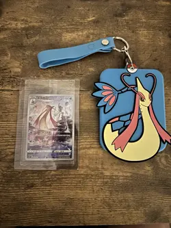 Milotic - Simplified Chinese - Keychain/Card Holder - Pokemon TCG with PROMO - Image 1