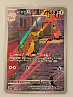 Gumshoos #153/132 Illustration Rare Mega Evolutions Pokemon 2025 NM - Image 1
