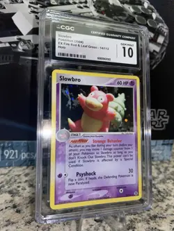 Slowbro Holo #14/112 Pokemon EX Fire Red & Leaf Green Rare - CGC 10 Gem Mint - Image 2