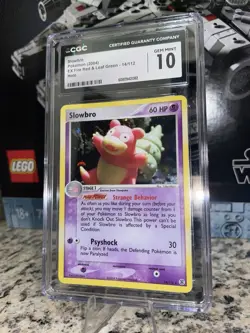 Slowbro Holo #14/112 Pokemon EX Fire Red & Leaf Green Rare - CGC 10 Gem Mint - Image 3