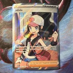 Pokemon Hilda 164/086 Sv: White Flare Ultra Rare Full Art Trainer Holo English - Image 1