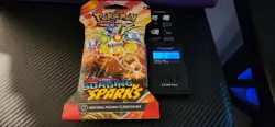 VERY HEAVY - 31.82g - Pokemon Surging Sparks Sleeved Booster Pack - Image 1
