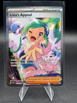 Pokemon TCG Lisia's Appeal 246/191 Sv08: Surging Sparks Holo - Image 1