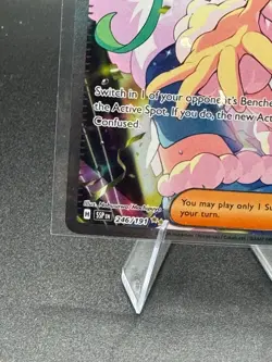 Pokemon TCG Lisia's Appeal 246/191 Sv08: Surging Sparks Holo - Image 5