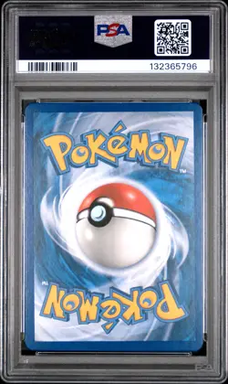 2013 POKEMON PORTUGUESE B&W DRAGONS EXALTED #128 RAYQUAZA-HOLO PSA 8 - Image 2