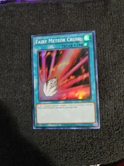 Yu-Gi-Oh! Fairy Meteor Crush PSV-EN063 Super Rare Unlimited NM - Image 1