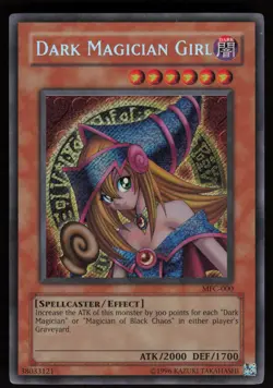 Dark Magician Girl MFC-000 Secret Rare Magician's Force Unlimited Yu-Gi-Oh - Image 1