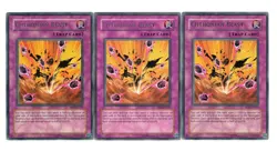 Yugioh- 3X Chthonian Blast - Rare - Unlimited - EEN-EN050 - Near Mint - Image 1