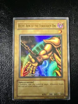 Right Arm Of The Forbidden One LOB-122 (Original) HP - Image 1
