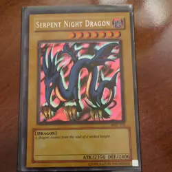 Yugioh! Magic Ruler #MRL-103 - Serpent Night Dragon - VLP - Image 1