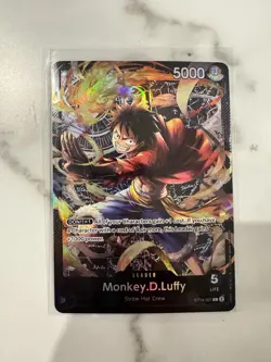 Bandai One Piece Card Game 2 Card Lot Tashigi/Monkey D. Luffy Holo OP12/ST14 - Image 3