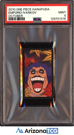 One Piece 2010 Emporio Ivankov October One Piece Hanafuda PSA 9 - Image 1