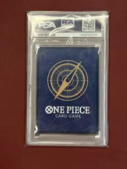 2025 ONE PIECE OP11-A FIST OF DIVINE SPEED SPECIAL ALTERNATE ART SANJI EN PSA 10 - Image 2