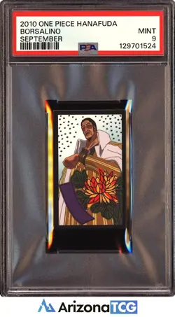 One Piece 2010 Borsalino September One Piece Hanafuda PSA 9 - Image 1