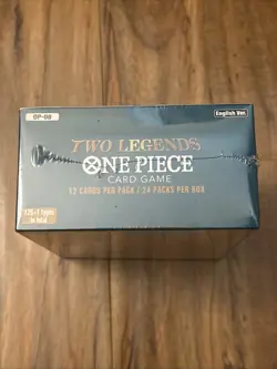 One Piece OP-08 Booster Box Two Legends, Sealed, English Edition, LUFFY ZORO - Image 3