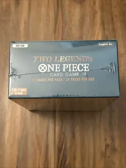 One Piece OP-08 Booster Box Two Legends, Sealed, English Edition, LUFFY ZORO - Image 5