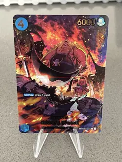 One Piece TCG Op-14 The Azure Sea’s Seven EB01-023 Edward Weevil SP English - Image 3
