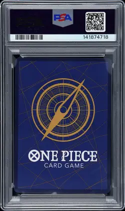 2024 ONE PIECE JAPANESE OP09-GOLD MANGA ALTERNATE ART #118 GOL D. ROGER PSA 10 - Image 2