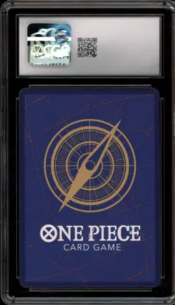 One Piece CCG Gol D. Roger Carrying on His Will Wanted Secret OP09-118 CGC 10 - Image 2