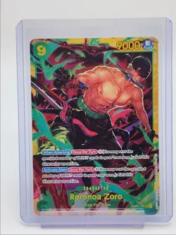 RORONOA ZORO 2024 ONE PIECE WINGS OF CAPTAIN SECRET RARE B #OP06-118 Q4490 - Image 1