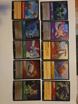 Disney Lorcana Lot Of 30 ( Or, Rares, Foils) Foils First Picture - Image 1