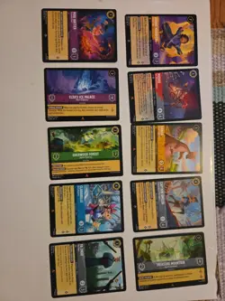 Disney Lorcana Lot Of 30 ( Or, Rares, Foils) Foils First Picture - Image 2