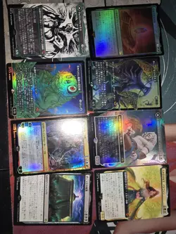 38 foreign Magic The Gathering Card Lot - Image 1