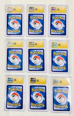 Pokemon CGC Pristine 10 Graded 9 Card Lot Gem Pack Energy Symbol w/ Umbreon - Image 2